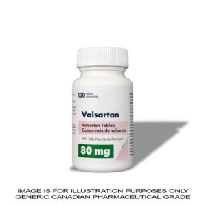 Valsartan 80mg x 100 | CANADIAN PHARMACEUTICAL GRADE [BLOOD PRESSURE]