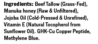 Screenshot 2026 10 14 161211 GHK-Cu + Methylene Blue Tallow Honey Balm 60g - Face and body cream - Image 2